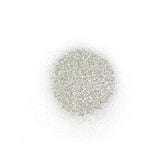 Punky Colour gold/silver glitter swatch – A circular swatch showcasing its reflective and sparkly finish.